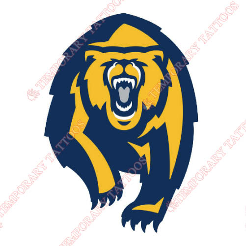 California Golden Bears Customize Temporary Tattoos Stickers NO.4075